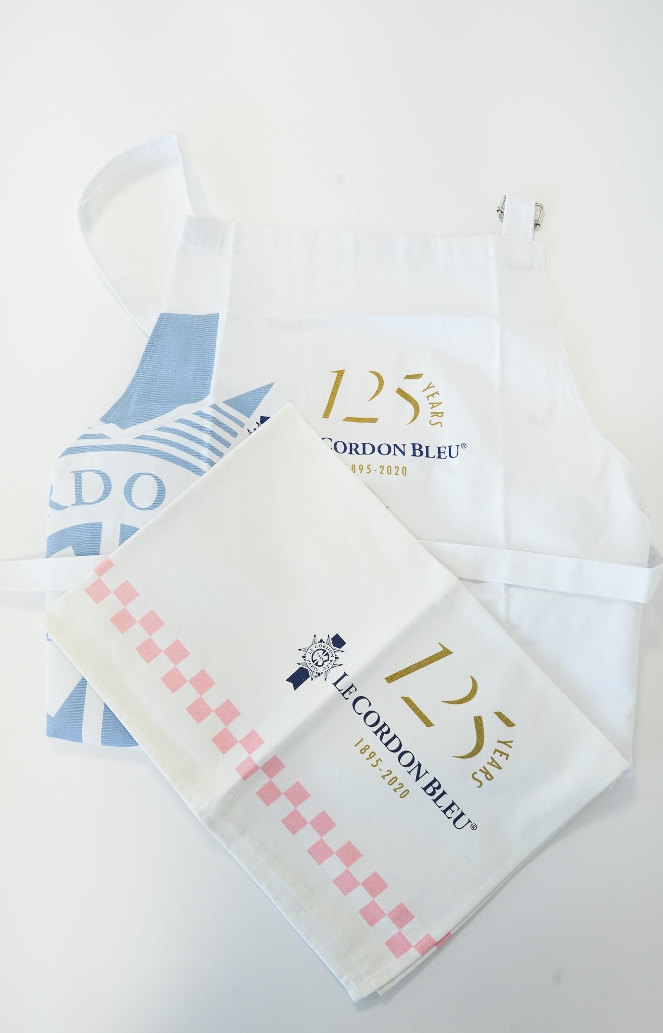 Culinary Gift Set - Pink Tea Towel & Kid Apron